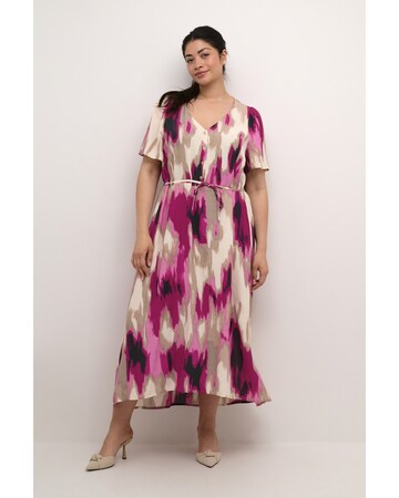 KAFFE CURVE Kjole 'Alona' i pink