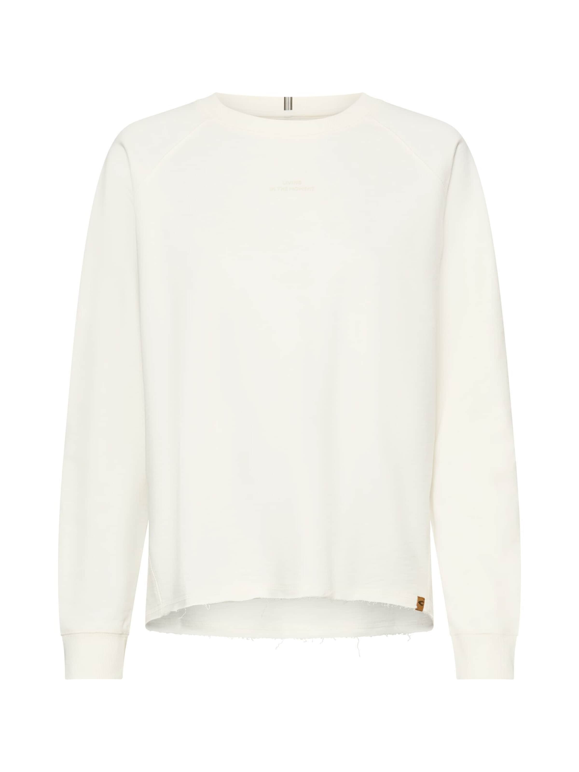 CAMEL ACTIVE Sweatshirt in Weiß: Vorderseite