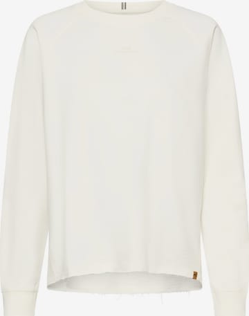 CAMEL ACTIVE Sweatshirt in Weiß: Vorderseite