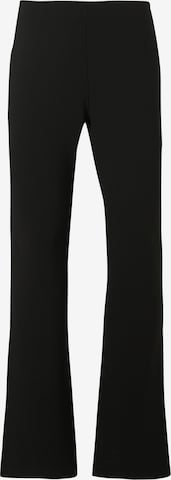 Calvin KleinFlared/zvonoliki kroj Hlače - crna boja: prednji dio