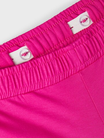 NAME IT - Perna larga Calças 'Vulotte' em rosa