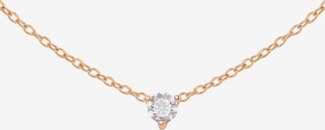 Luamaya Necklace 'Solitaire Stone Choker' in Gold: front