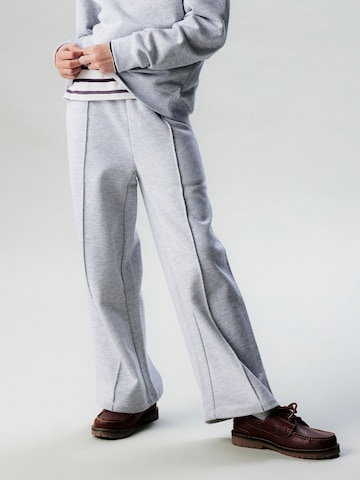 Loosefit Pantalon 'NKFTilde' NAME IT en gris : devant