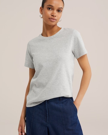 Maglietta di WE Fashion in grigio: frontale