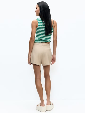 regular Pantaloni di Pull&Bear in beige