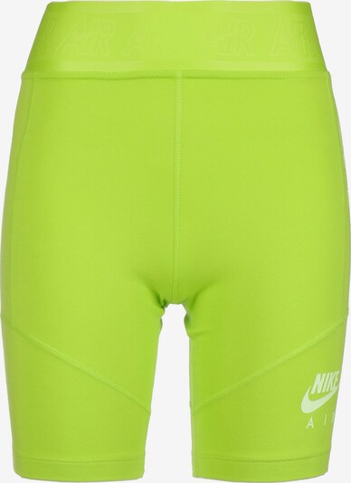 Nike Sportswear Leggings 'Air' en citron vert / blanc, Vue avec produit