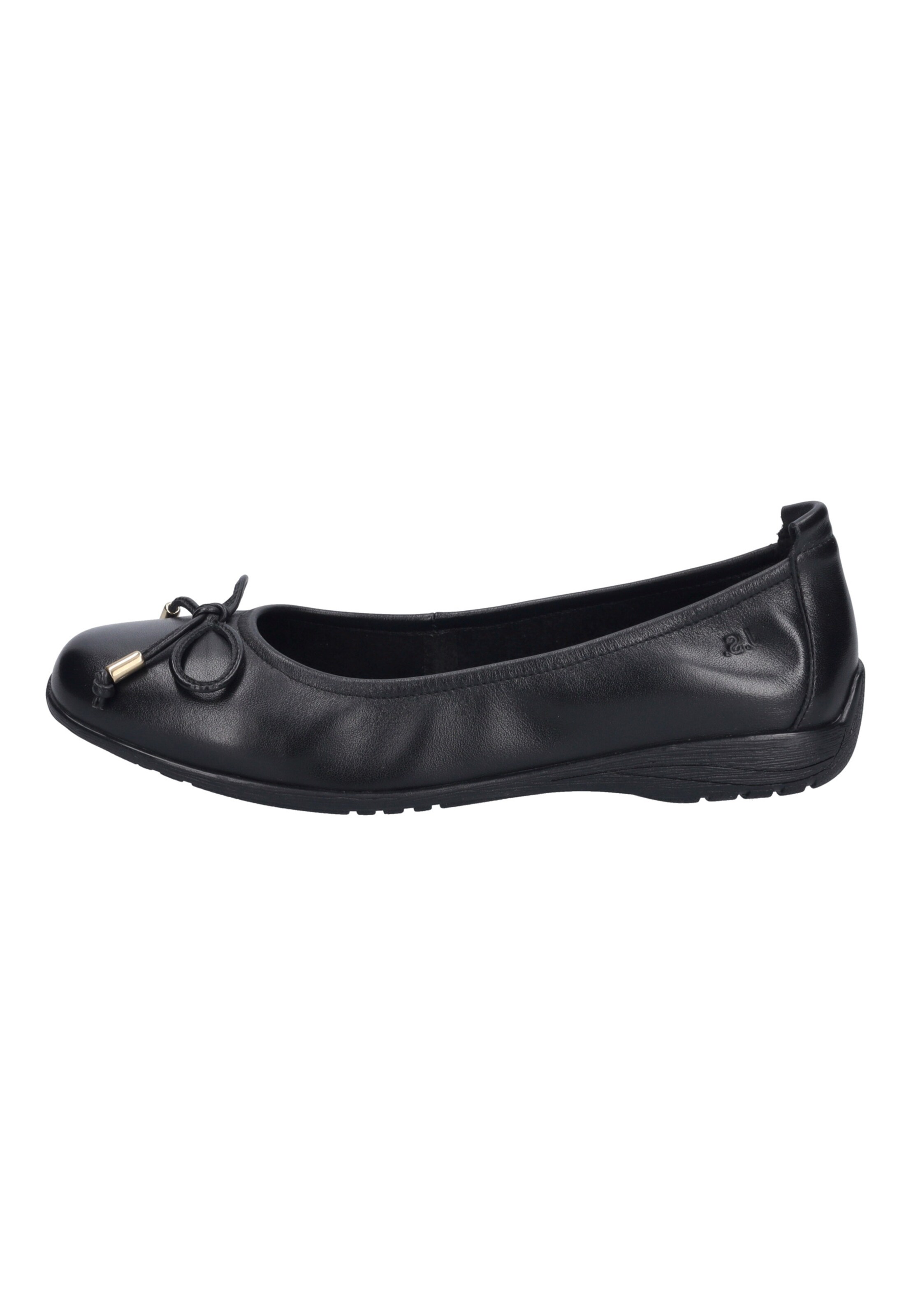 JOSEF SEIBEL Ballet Flats 'Fenja' in Black: front