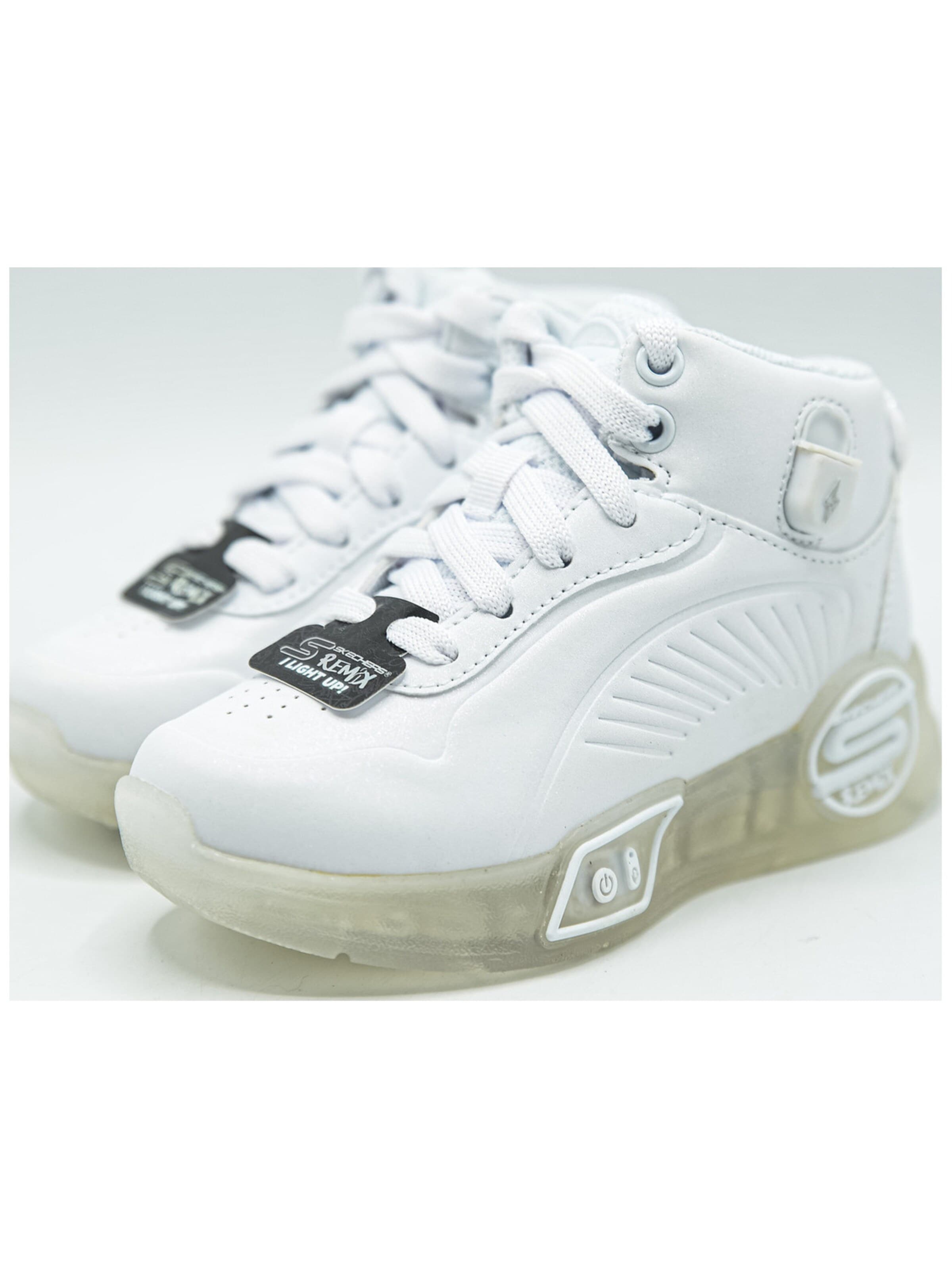 SKECHERS - Botas 'Skechers S-Lights Remix' en blanco