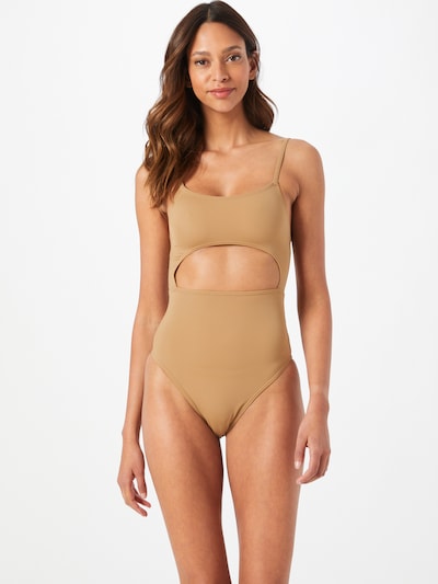 OW Intimates Swimsuit 'SEA' in Light brown, View model