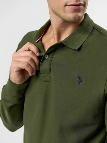 U.S. POLO ASSN. Tričko 'Brett' – zelená