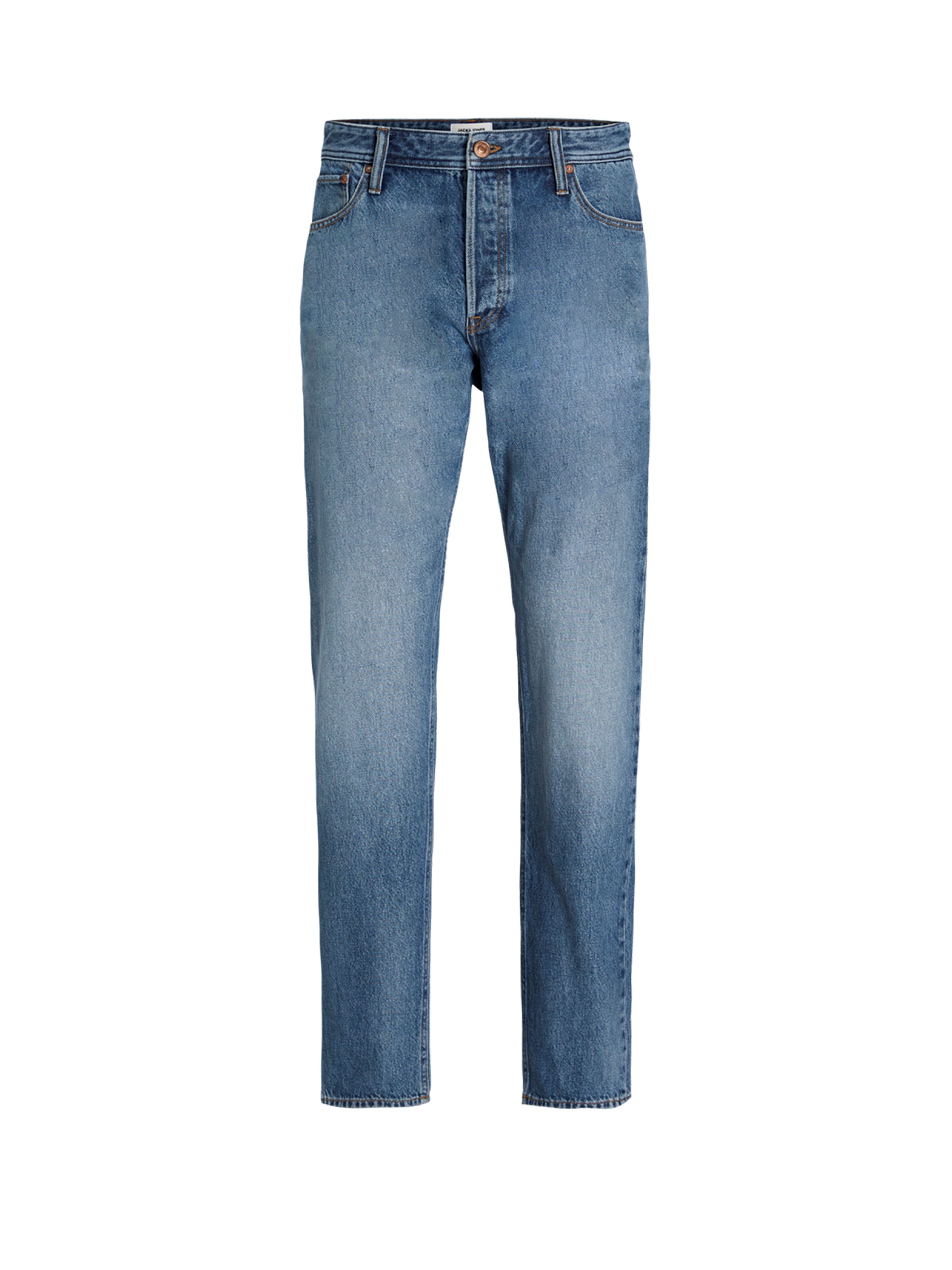 Jack & Jones Junior Loosefit Τζιν 'JJICHRIS JJORIGINAL' σε μπλε: μπροστά