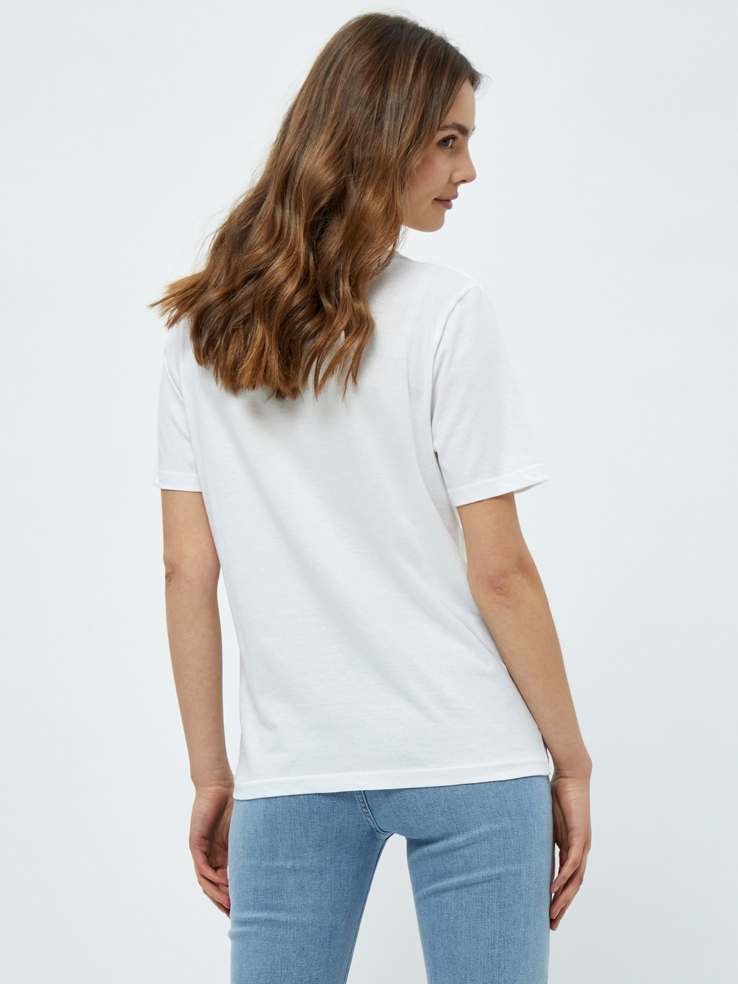 T-shirt 'Cathy' minus en blanc