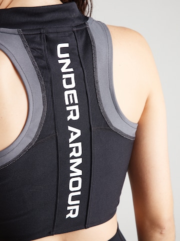 UNDER ARMOUR Športni top | črna barva