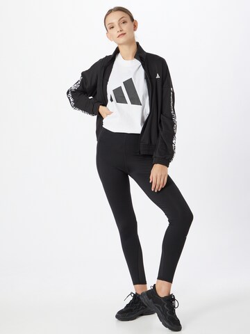 Skinny Pantaloni sportivi 'HOW WE DO' di ADIDAS SPORTSWEAR in nero