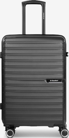 Trolley 'Fiesta' di Saxoline in grigio: frontale