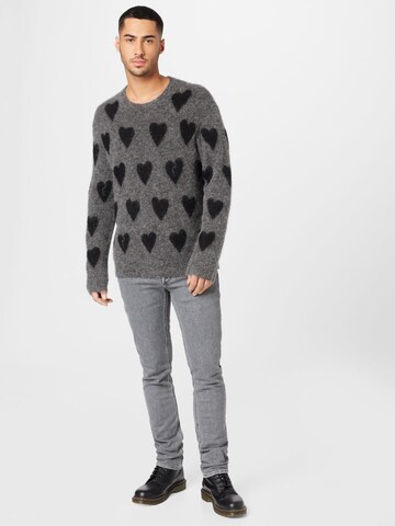 AllSaints Sweater 'AMORE' in Grey