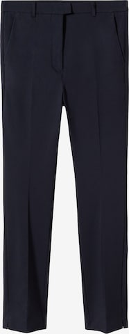 MANGO Skinny Pants 'Cola' in Blue: front