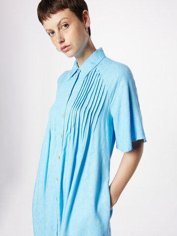 Y.A.S Shirt Dress 'FIRA' in Blue