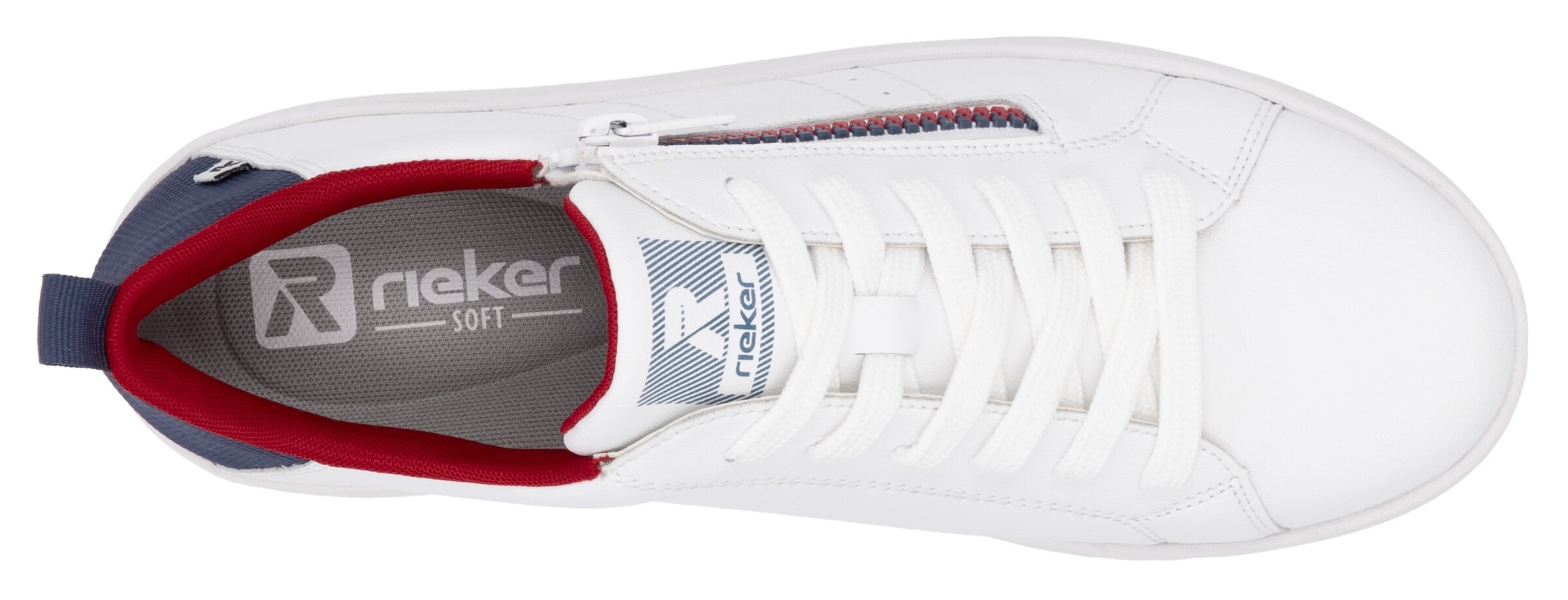 Baskets basses Rieker Sport en blanc