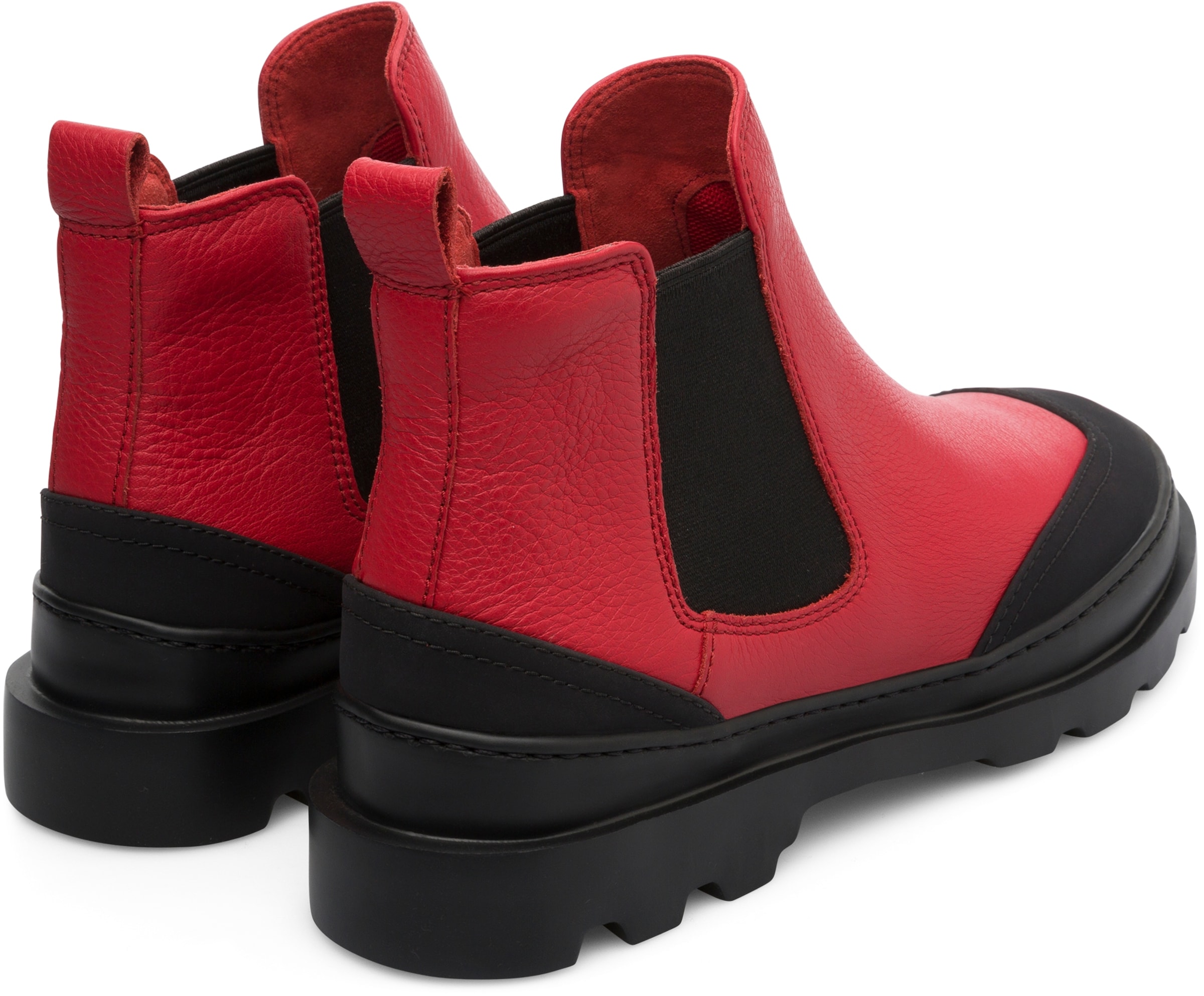 CAMPER Chelsea boots in Rood
