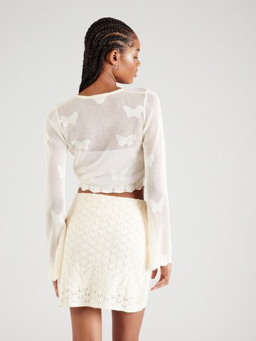 florence by mills exclusive for ABOUT YOU Kardigan 'Coastal Cruise' w kolorze beżowy
