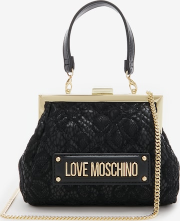 Love Moschino Handtas in Zwart: voorkant