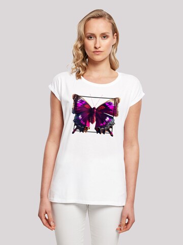 T-shirt F4NT4STIC en blanc : devant