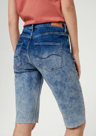 Coupe slim Jean QS en bleu