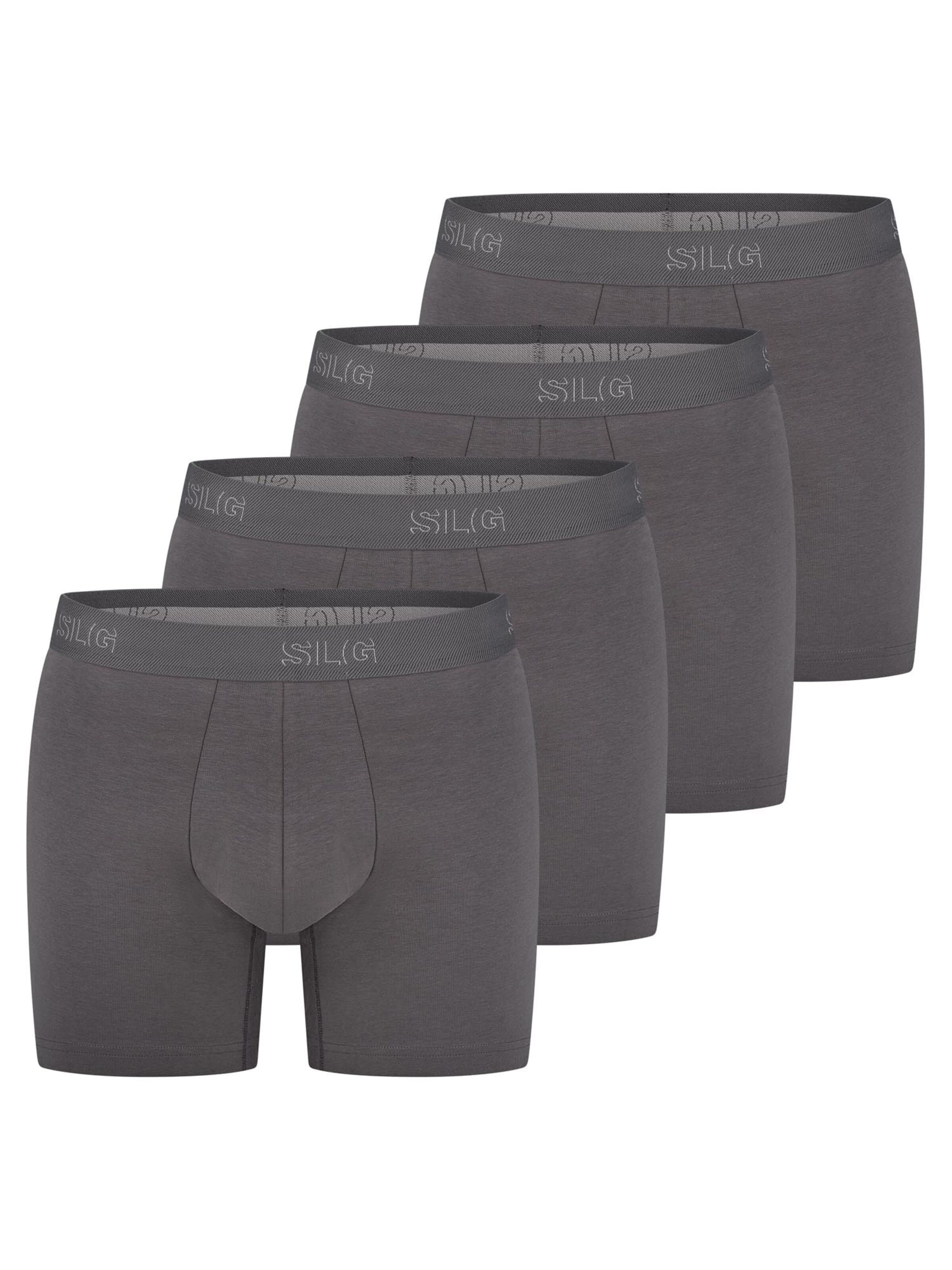 SLOGGI Boxershorts 'SLG Base'‌‌‌‌‌‌‌‌‌ in Grau: Vorderseite
