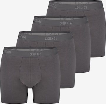 SLOGGI Boxershorts 'SLG Base' in Grau: Vorderseite