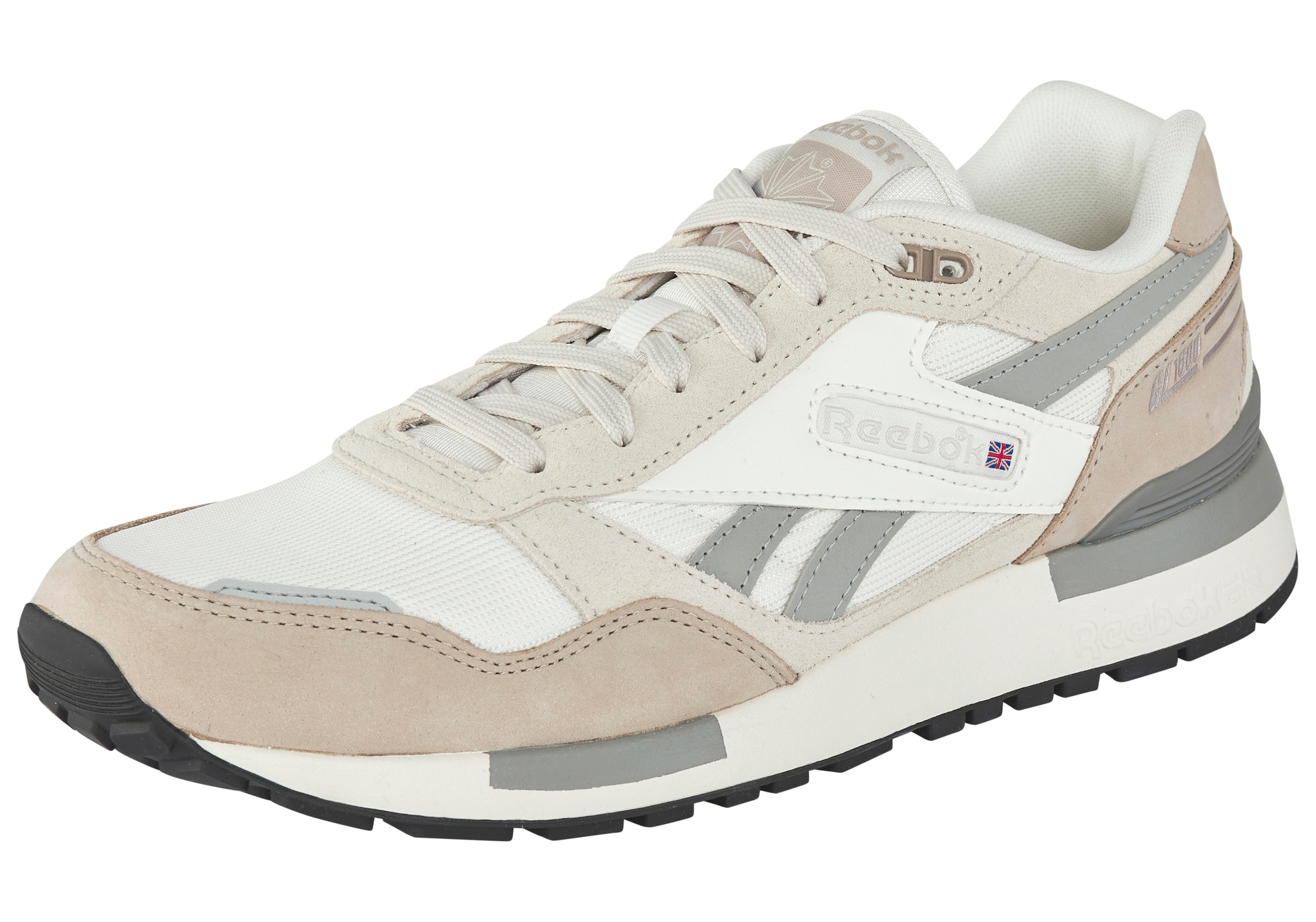 Baskets basses Reebok en beige : devant