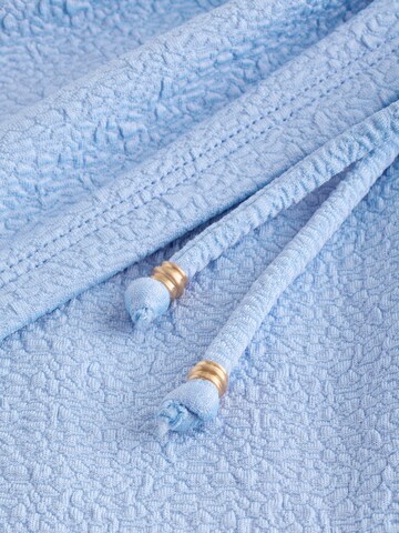 Next Bustier Badeanzug in Blau