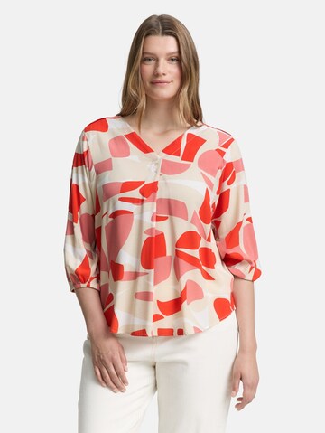 Tom Tailor Women + Bluse in Beige: Vorderseite