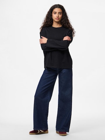 PIECES Shirt 'Sadie' in Black
