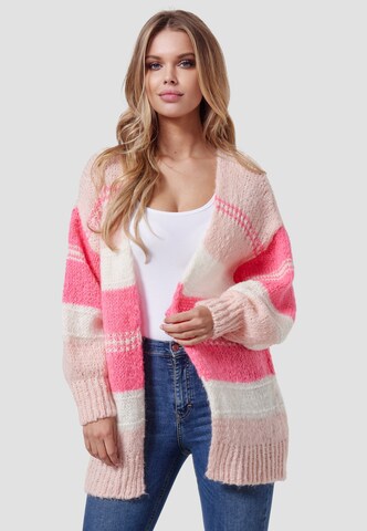 Decay Knit Cardigan in Mixed colors: front