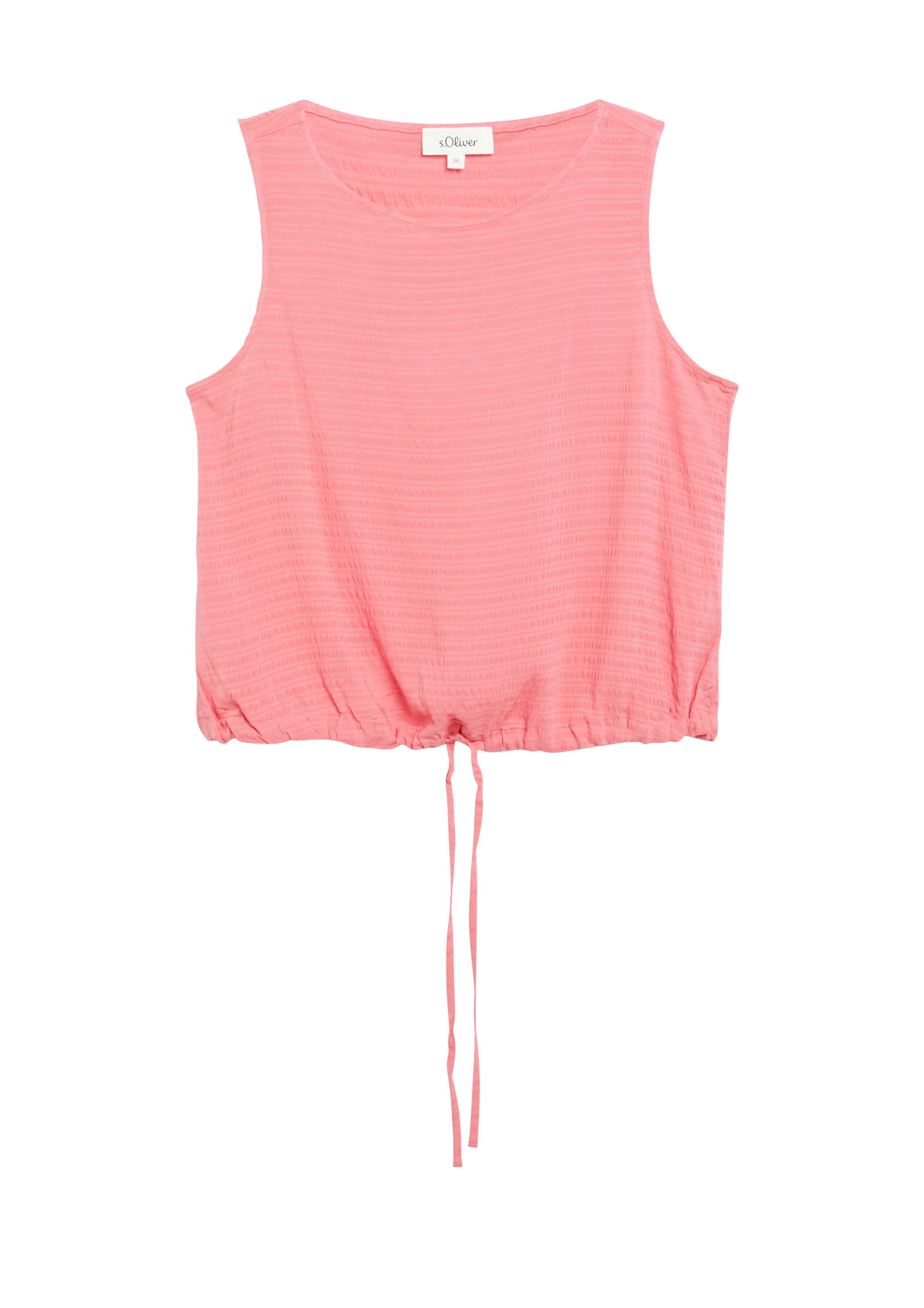 s.Oliver Blusentop in Pink: Vorderseite