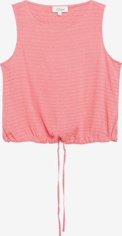 s.Oliver Blusentop in Pink: Vorderseite