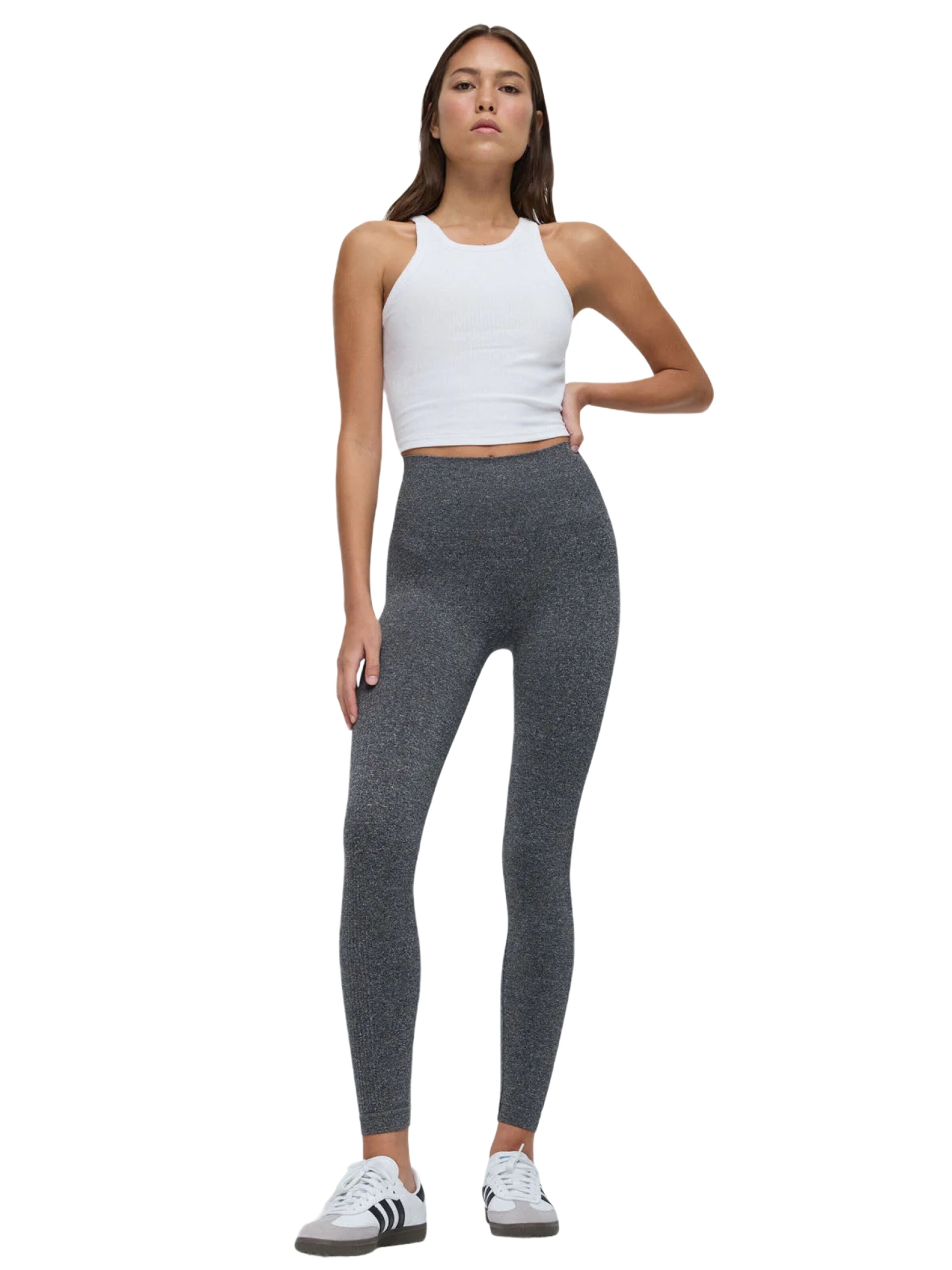 No Matter What Skinny Leggings in Grijs