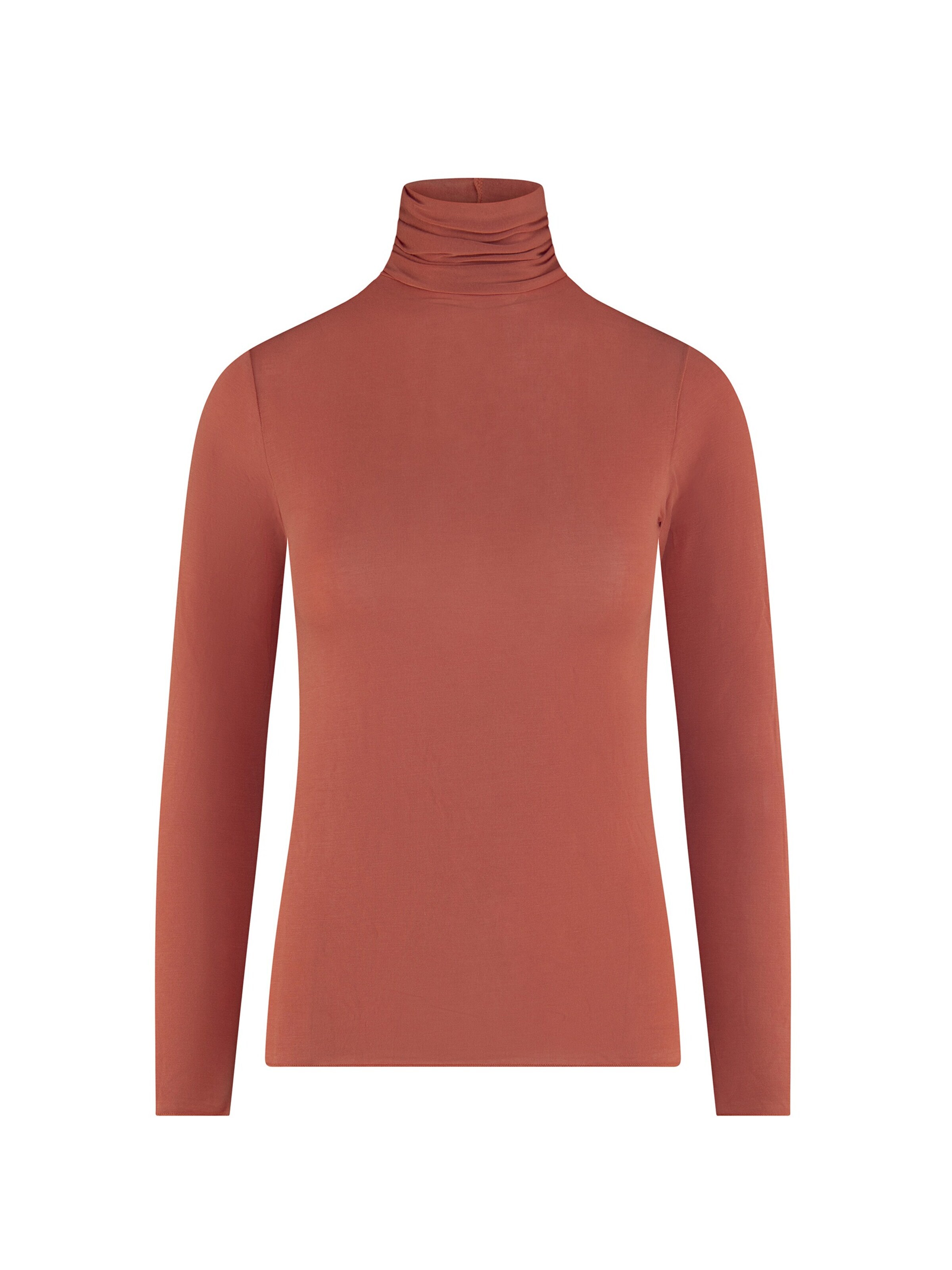 Ciocca Unterhemd 'Body Dolcevita Manica Lunga in Cashmere e Modal'‌‌‌‌ in Orange: Vorderseite