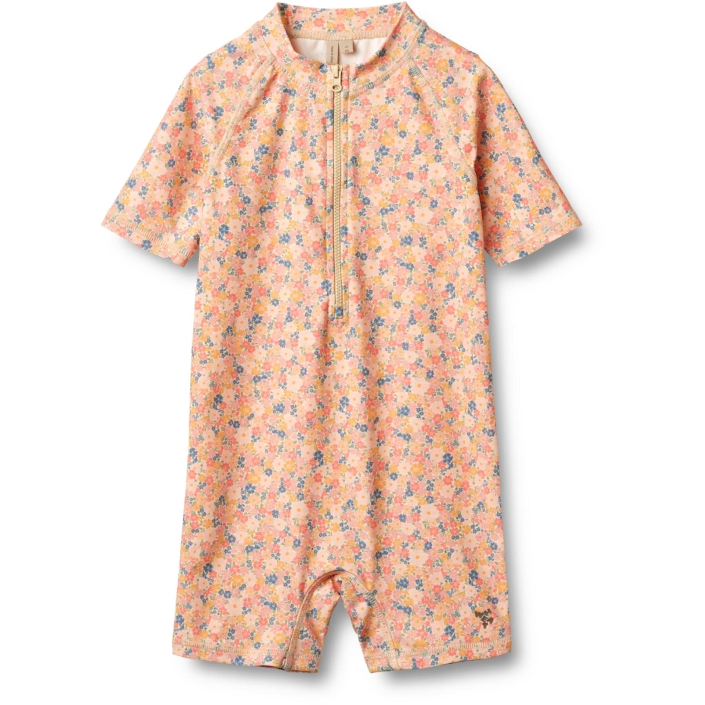 WHEAT Dungarees in Orange: front