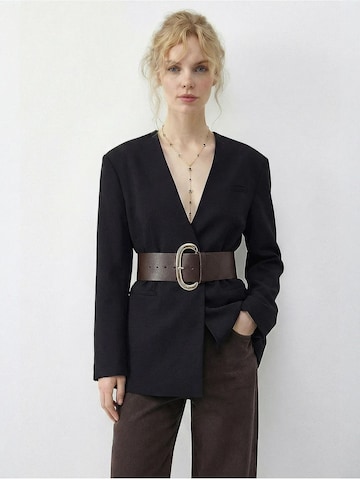 Blazer Bianco Lucci en noir : devant