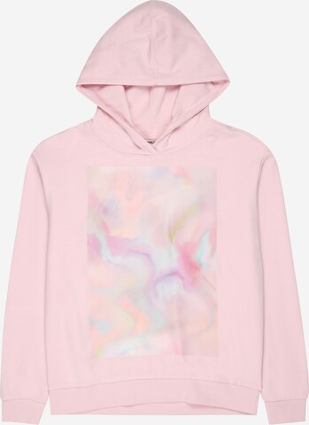 Sweat-shirt KIDS ONLY en rose : devant