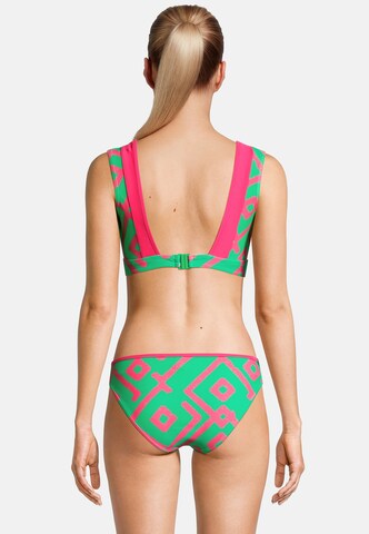 BECO the world of aquasports Bralette Bikini 'Inka Graphic' in Green