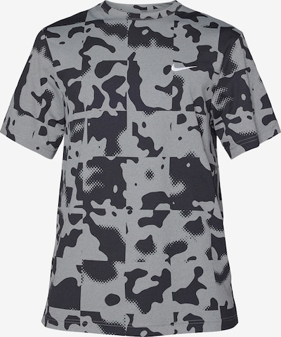 Sportiniai marškinėliai 'HYVERSE' iš NIKE, spalva – tamsiai pilka / juoda, Prekių apžvalga