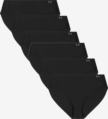 UNDER ARMOUR - Calzoncillo deportivo en negro: frente