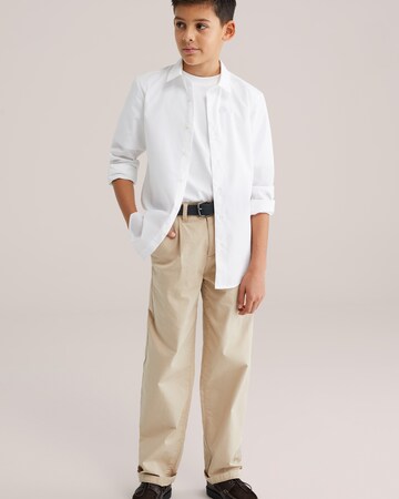 WE Fashion Klasický střih Košile – bílá