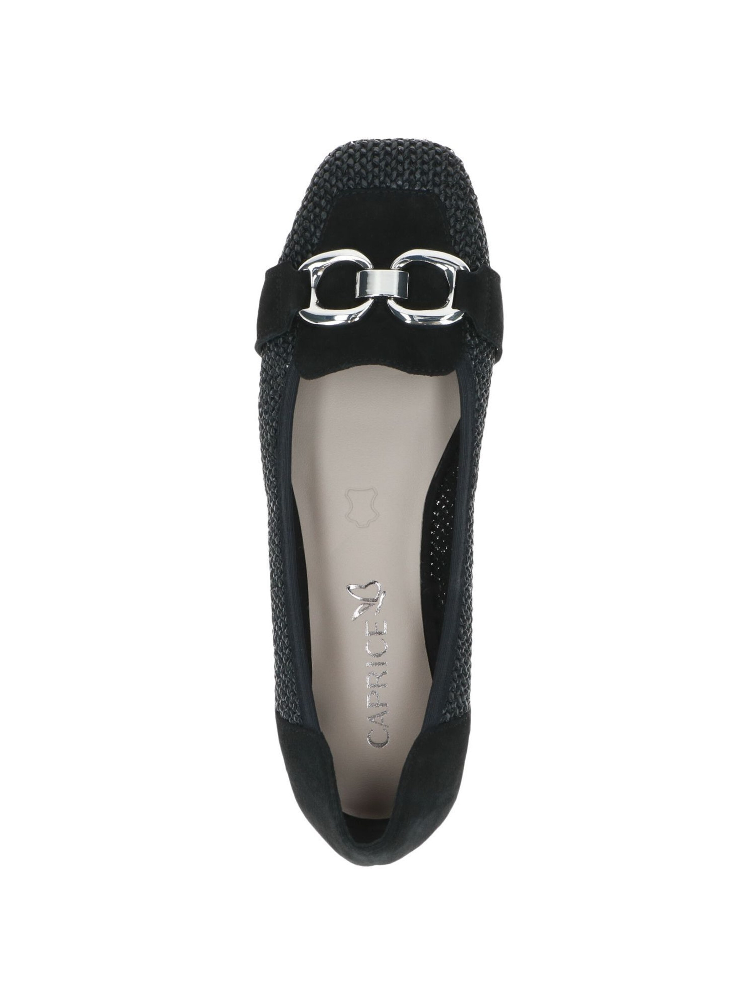 CAPRICE Ballerina in Schwarz