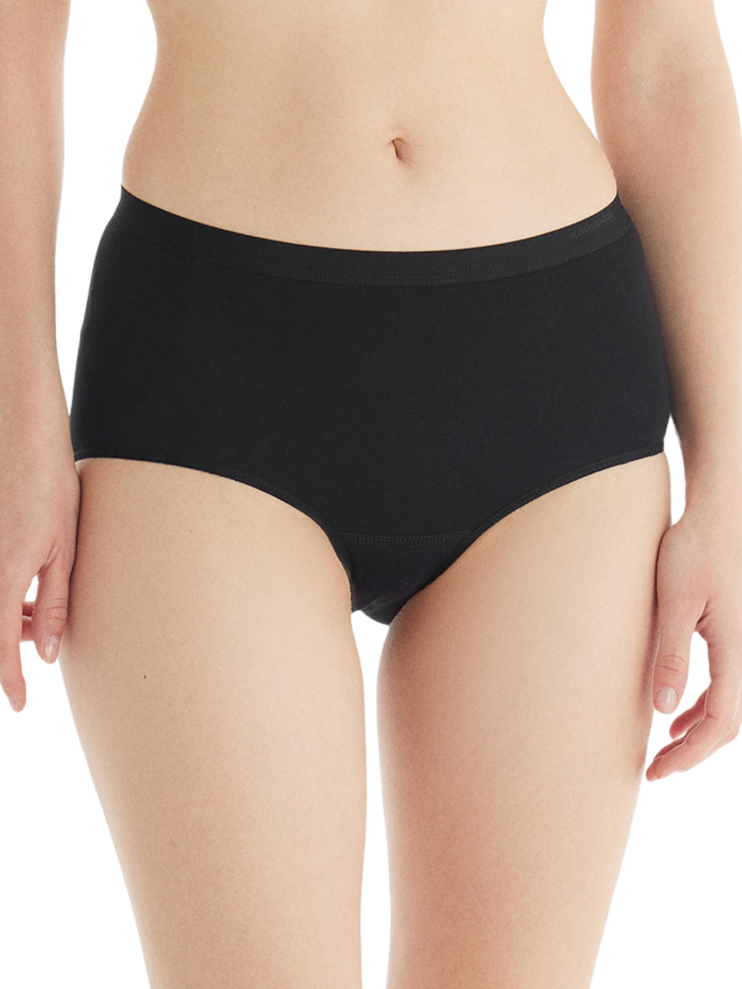 Blackspade Slip in Schwarz: Vorderseite