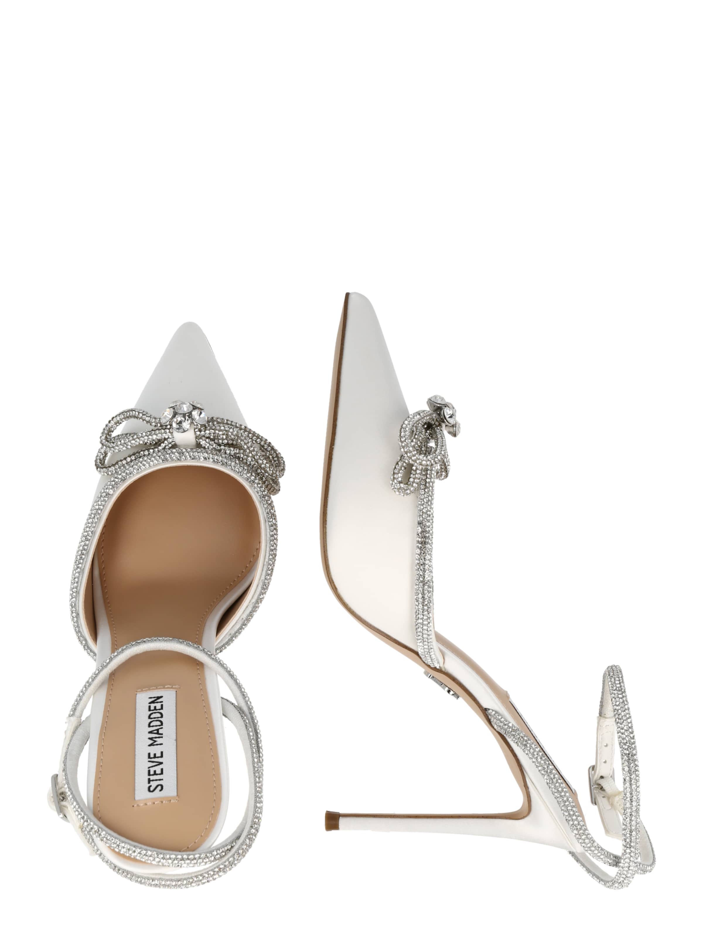Escarpins à bride arrière STEVE MADDEN en blanc