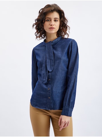 Orsay Blouse in Blue: front